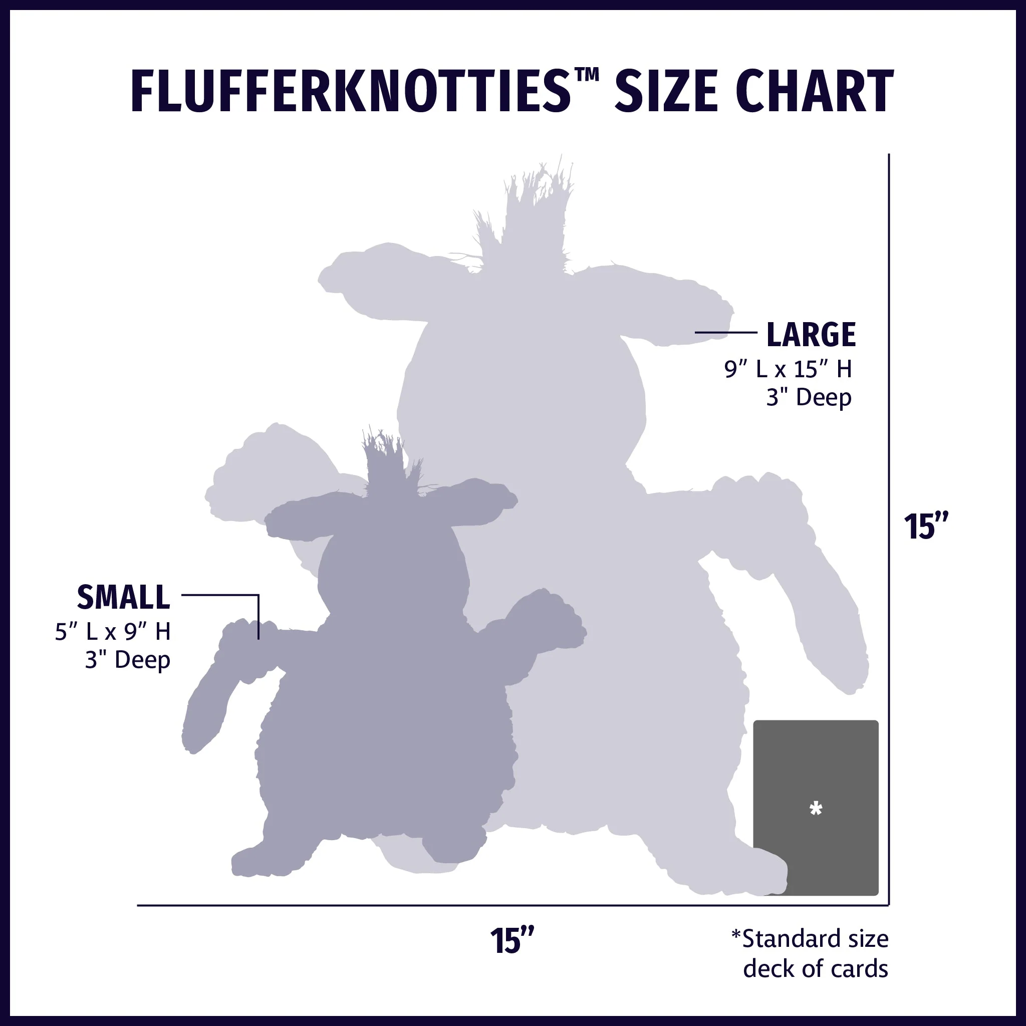 HuggleFleece® Fluffer Knottie™ Louise Lamb Plush Dog Toy