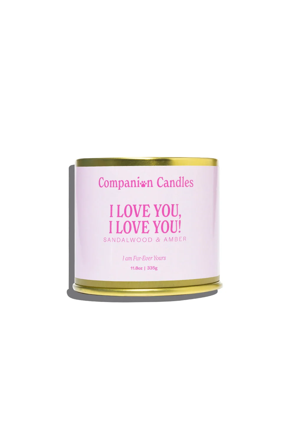 Companion Candles I Love You, I Love You 琥珀與廣藿香蠟燭