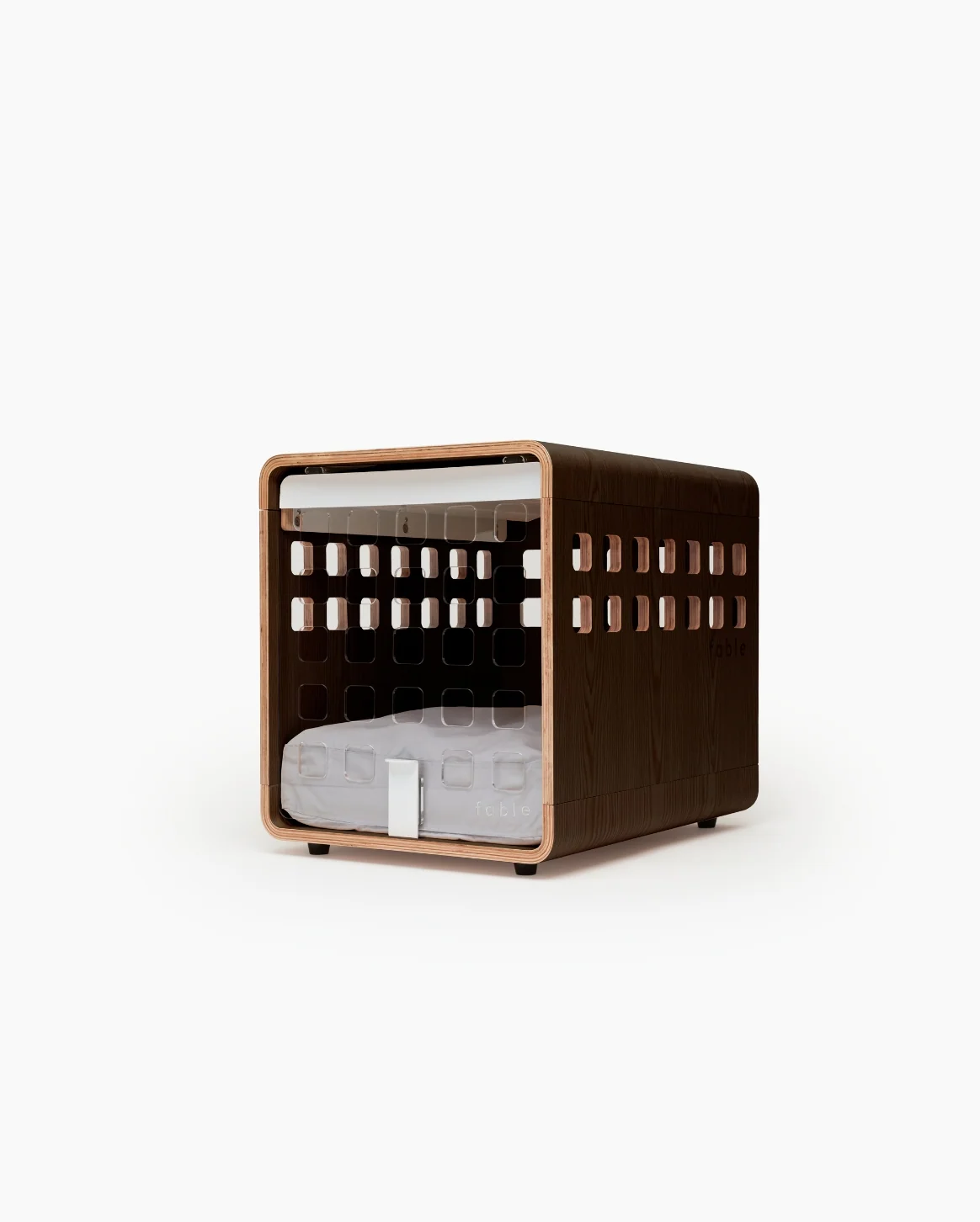 Signature Crate Bentwood Furniture Dog Crate in Two Finishes