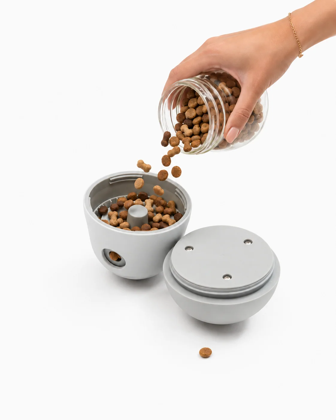The Puffin™ Game : puzzle interactif pour chien contenant 1,5 tasse de nourriture