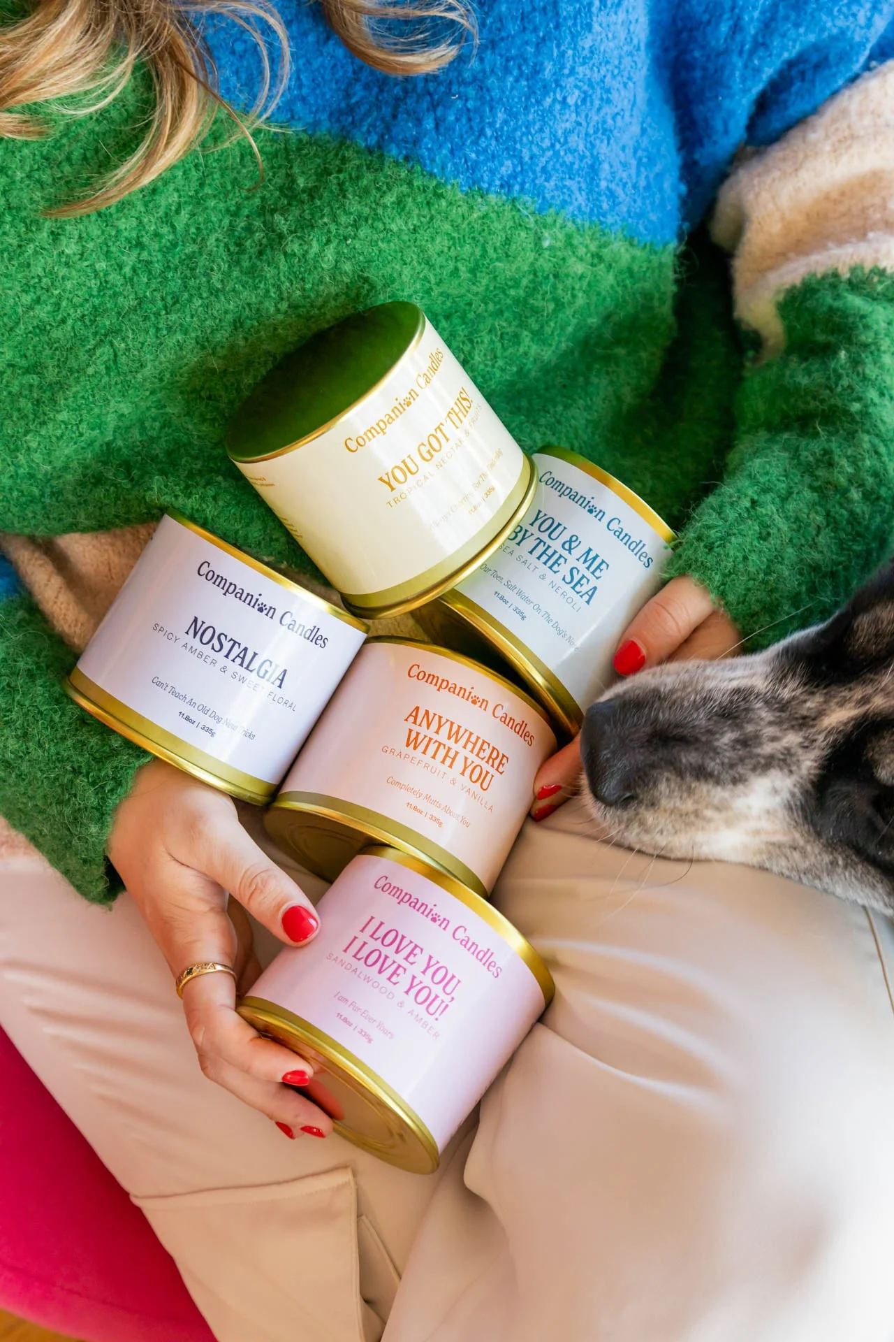 Companion Candles You & Me by the Sea havsalt- og nerolistearinlys