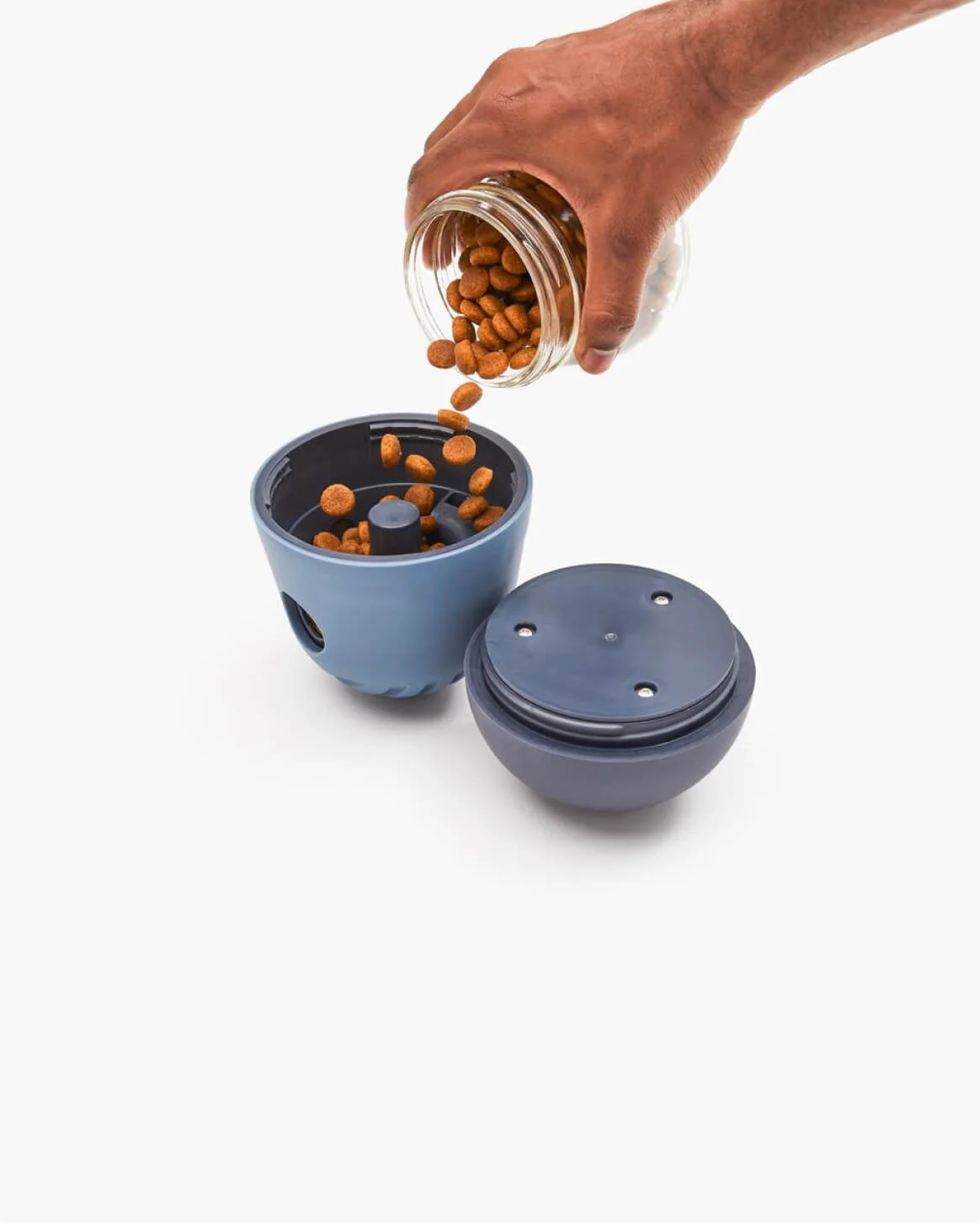 The Puffin™ Game personlig interaktiv hundleksak för måltider