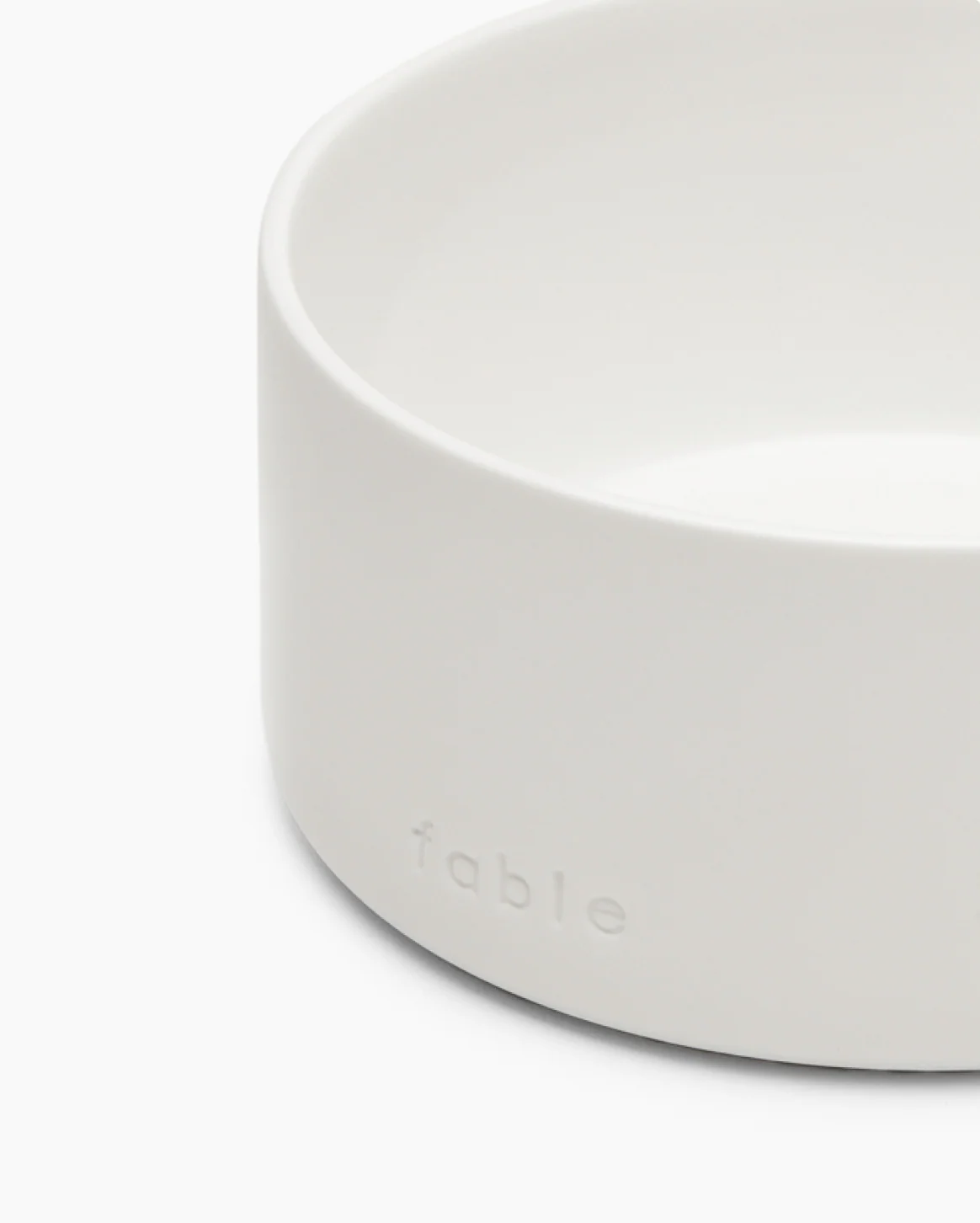 Bowl personalisierte Keramik-Futterschale mit beschwertem Sockel
