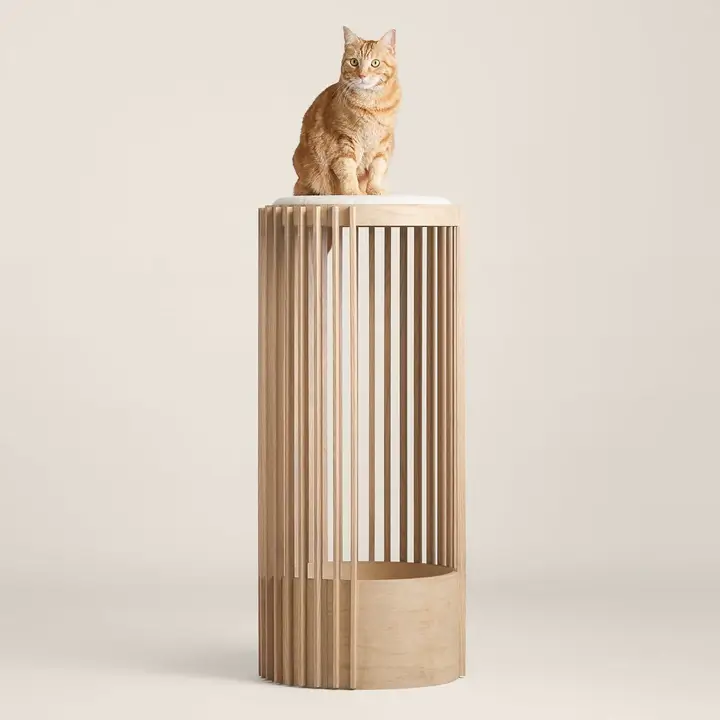 tuft + paw Grove Cat Tower in Short and Tall Versions