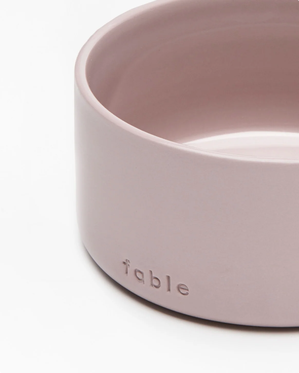 Bowl personalisierte Keramik-Futterschale mit beschwertem Sockel