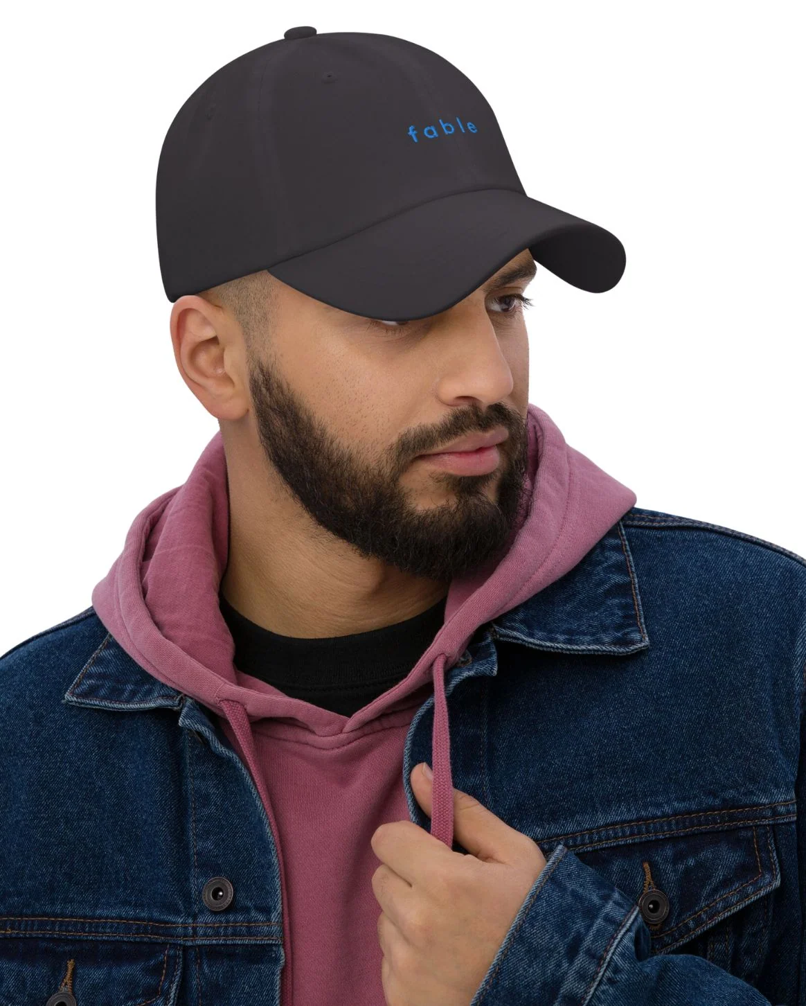 Low Profile Dad Hat with Adjustable Strap and Curved Visor
