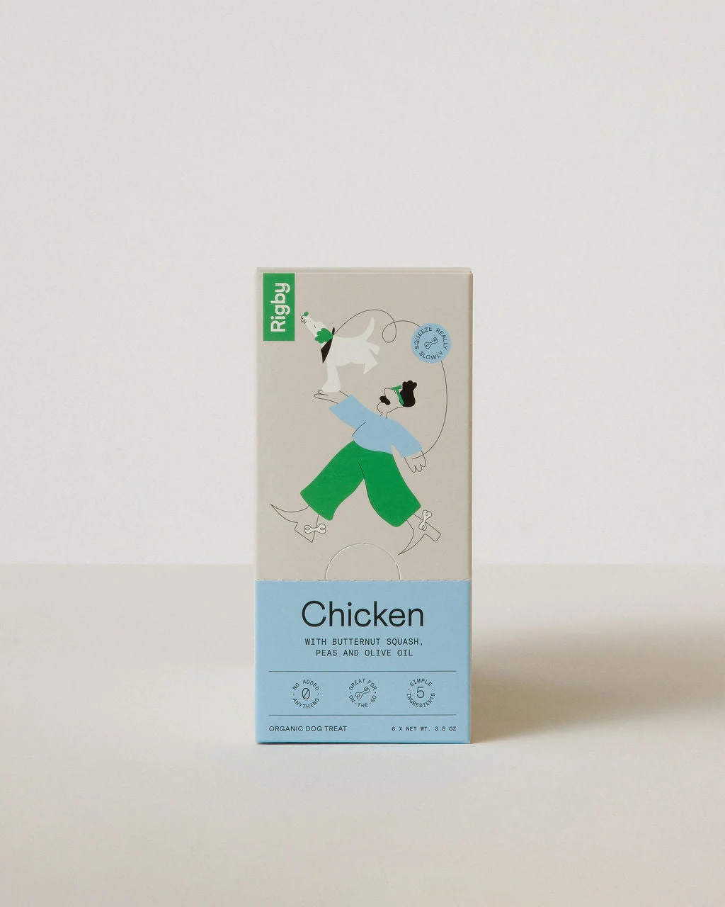 Rigby Organic Chicken Pouch - 6 Pack