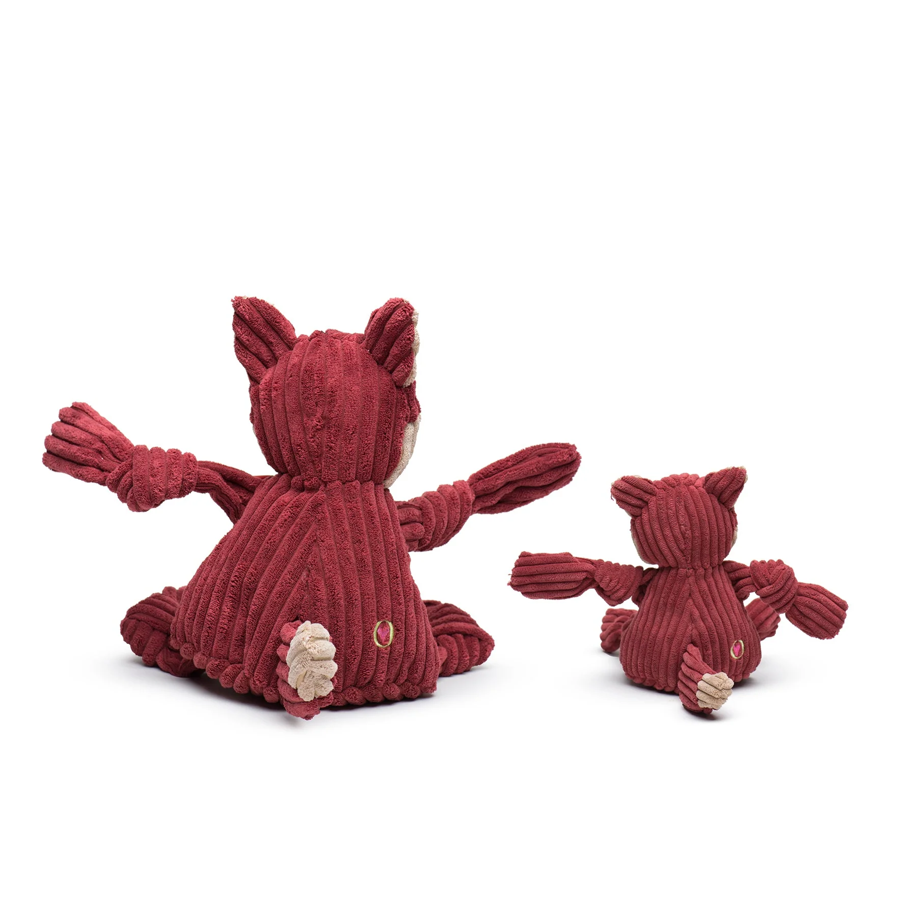 Sly Fox Knottie® Plush Dog Toy with Five Squeakers
