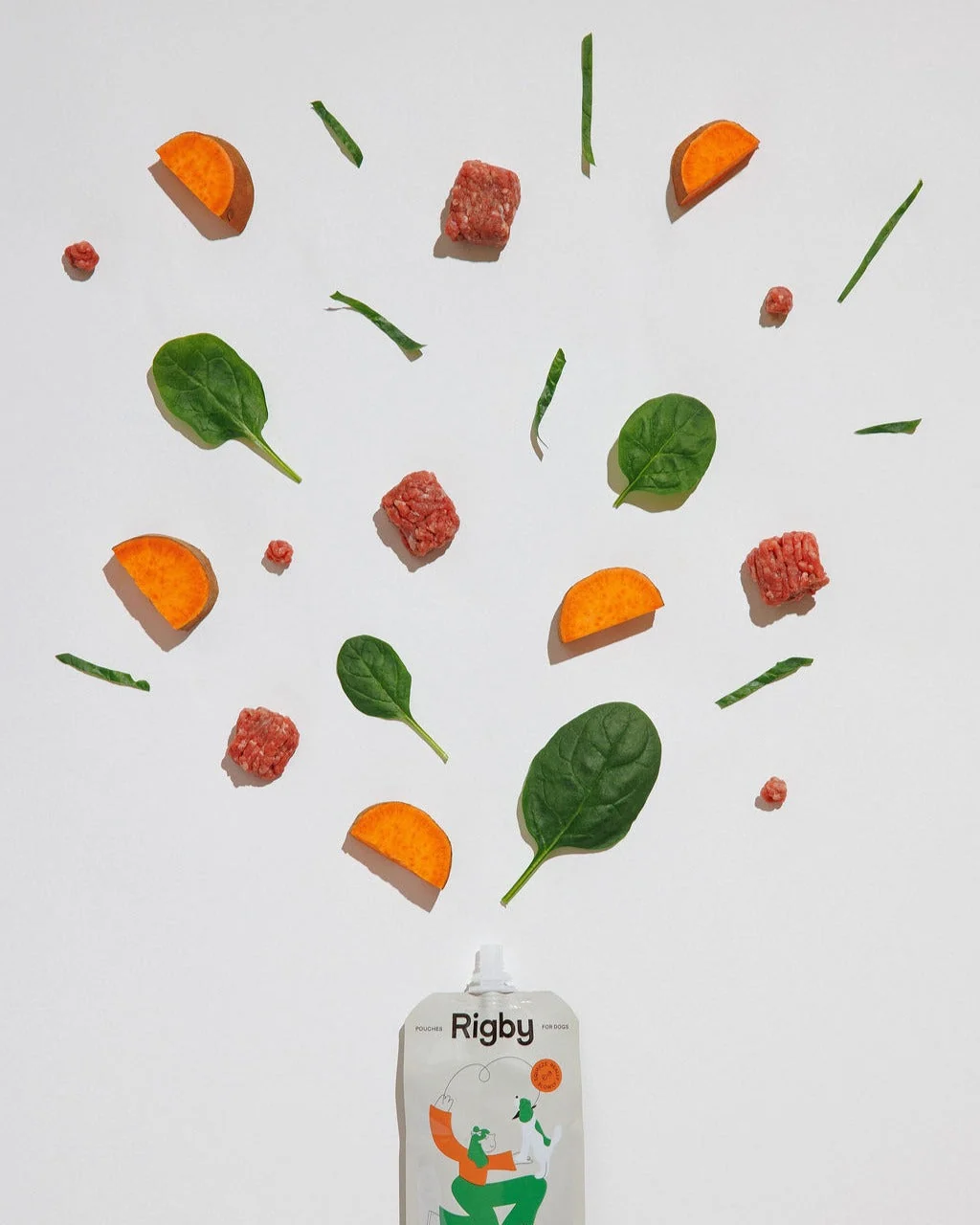 Sachet de bœuf bio Rigby - lot de 6