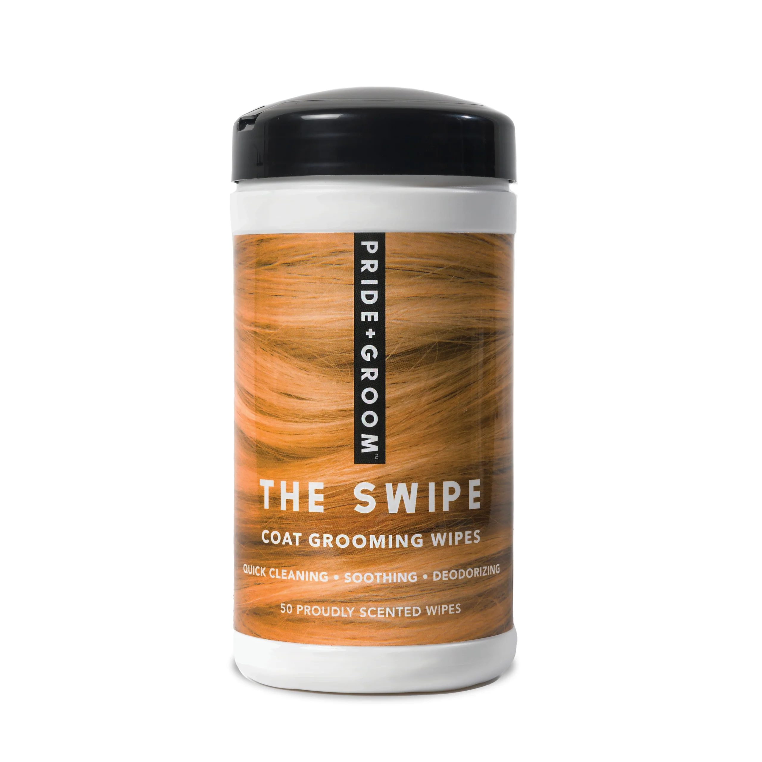 Pride + Groom THE SWIPE Alcohol-Free Hypoallergenic Pet Wipes for Dogs and Cats