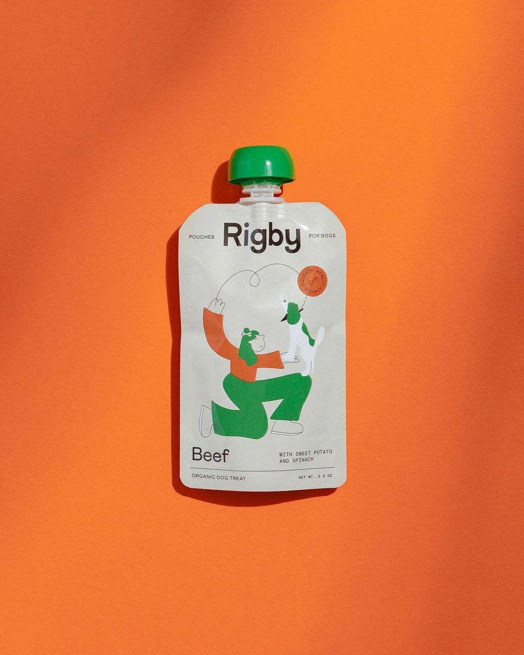Sachet de bœuf bio Rigby - lot de 6
