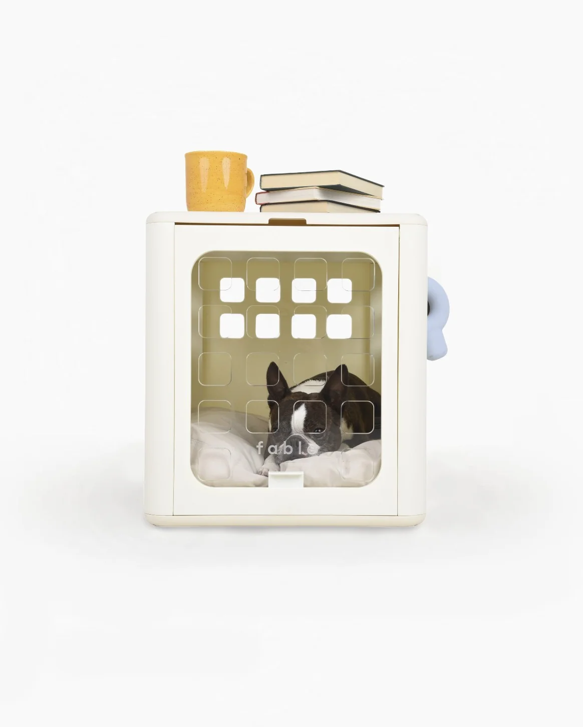 Essential Crate Lightweight Dog Crate and Side Table