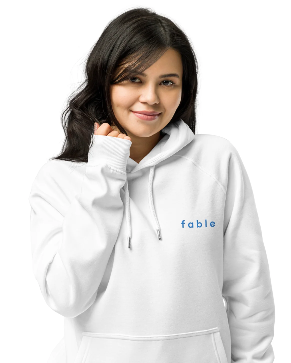 Unisex Eco Raglan Hoodie in Organic Cotton Blend